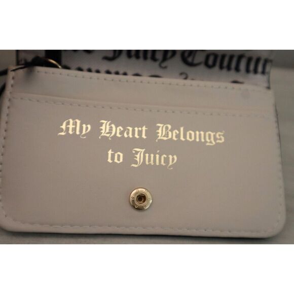 Juicy Couture Women's Liquorice Black Precious Moments Elongated Bifold Wallet - Picture 5 of 5